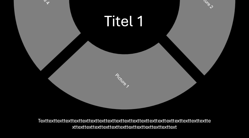 Animated rotary-presentation - template