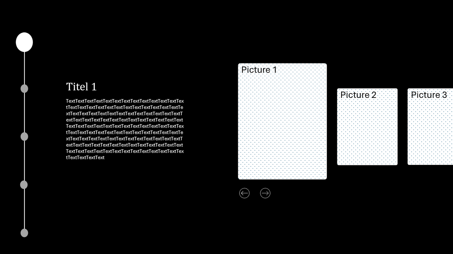 Animated click/wipe-presentation (4 Slides) - template