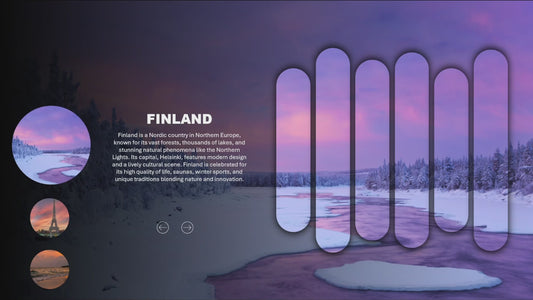Animated click/wipe-presentation (4 Slides) - template