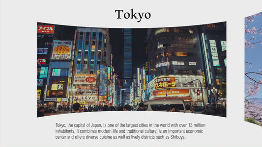 Animated slide-presentation (4 Slides) - template